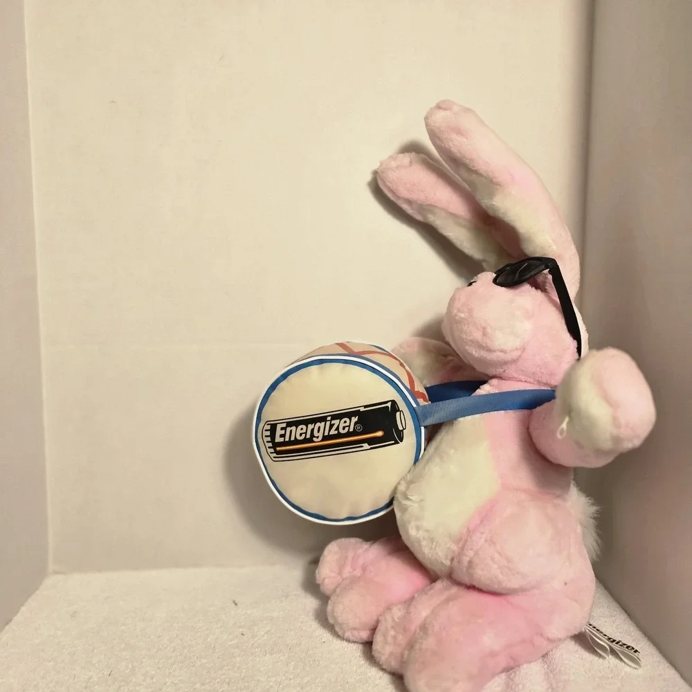 Vintage 1996 Energizer Bunny Plush Eveready Battery Promo – Drum &‎ Shades